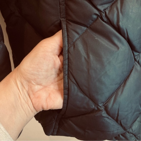 EDDIE BAUER Sz XL 700 Fill  Power Down Filled Zip Up Pockets Puffer Coat - Picture 2 of 10